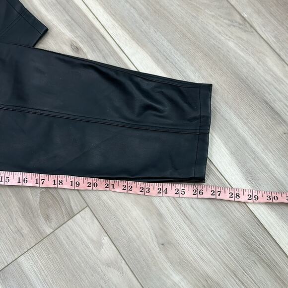Zara faux leather high waisted corsy pants size 4 - Picture 9 of 11
